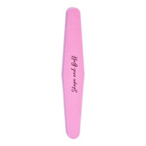 LE MINI MACARON Pink Sanding Sponge Shape Buff File